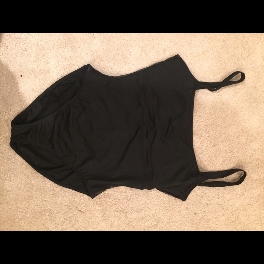 Merona  one piece black suit like new XL